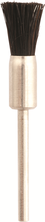 Paint Brushes d. 8x14mm ME-862 hard horsehair - Shank d. 3mm - Pkg. 12pcs.