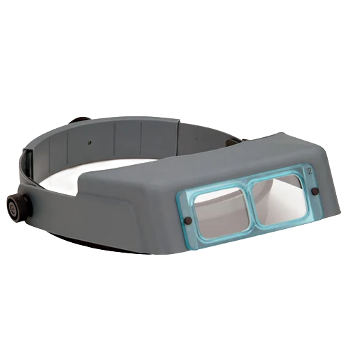 Visiera binoculare 1 lente DA 7 BLU - R.I. 2.75X - Distanza focale 15,24cm