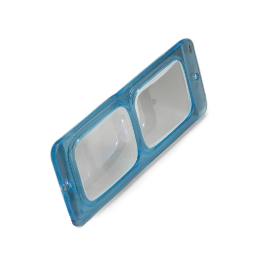Lente R.I. 2X distanza focale 25,4cm per visiera DA 10