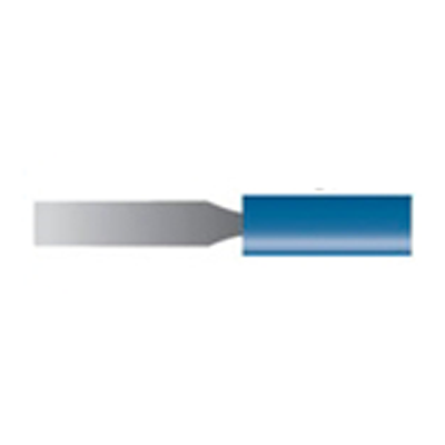 Mola blu d. 3,1x9,4 lung. 38mm, forma W145, Grana 120 - Gambo d. 3mm - Conf. 24pz.