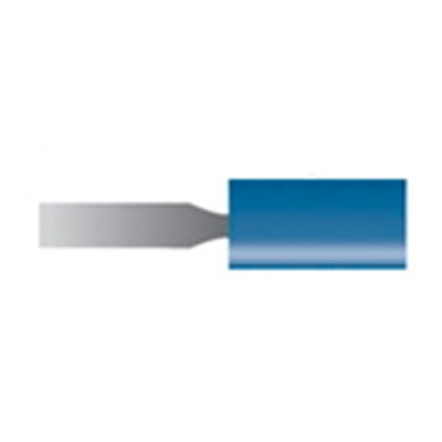Mola blu d. 4,7x9,4 lung. 38mm, forma W153, Grana 120 - Gambo d. 3mm - Conf. 24pz.