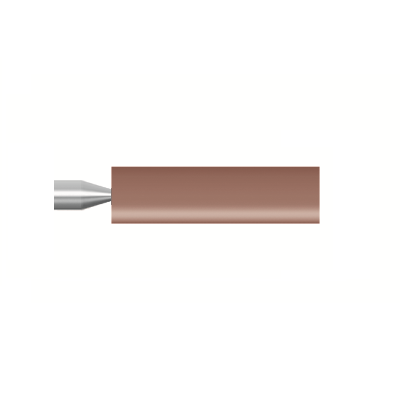 Mola rossa d. 4,7x12,7 lung. 38mm, forma W154, Grana 120 - Gambo d. 3mm - Conf. 24pz.