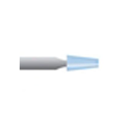 Mola azzurra d. 3,1x6,3 lung. 38mm, forma B96, Grana 120 - Gambo d. 3mm - Conf. 24pz.