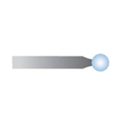 Mola azzurra d. 3,1 lung. 38mm, forma B124, Grana 120 - Gambo d. 3mm - Conf. 24pz.