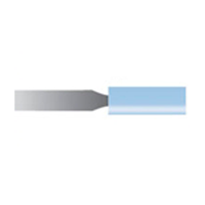 Mola azzurra d. 3,1x9,5 lung. 38mm, forma B145, Grana 120 - Gambo d. 3mm - Conf. 24pz.