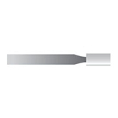 Mola bianca d. 3,1x6,4 lung. 38mm, forma 12P, Grana 400 - Gambo d. 2,35mm - Conf. 24pz.