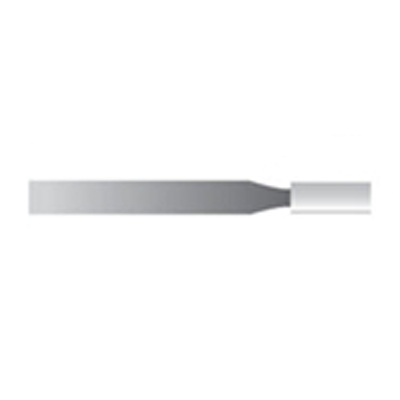 Mola bianca d. 1,9x6,3 lung. 38mm, forma 14P, Grana 400 - Gambo d. 2,35mm - Conf. 24pz.