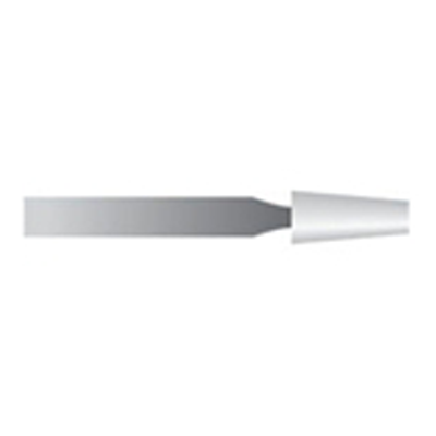 Mola bianca d. 3,1x7,1 lung. 38mm, forma 26P, Grana 400 - Gambo d. 2,35mm - Conf. 24pz.