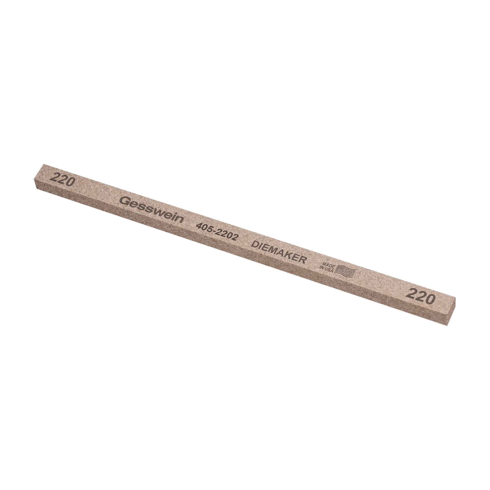 Diemaker stone 6x6x150mm, Grit 220 - Square