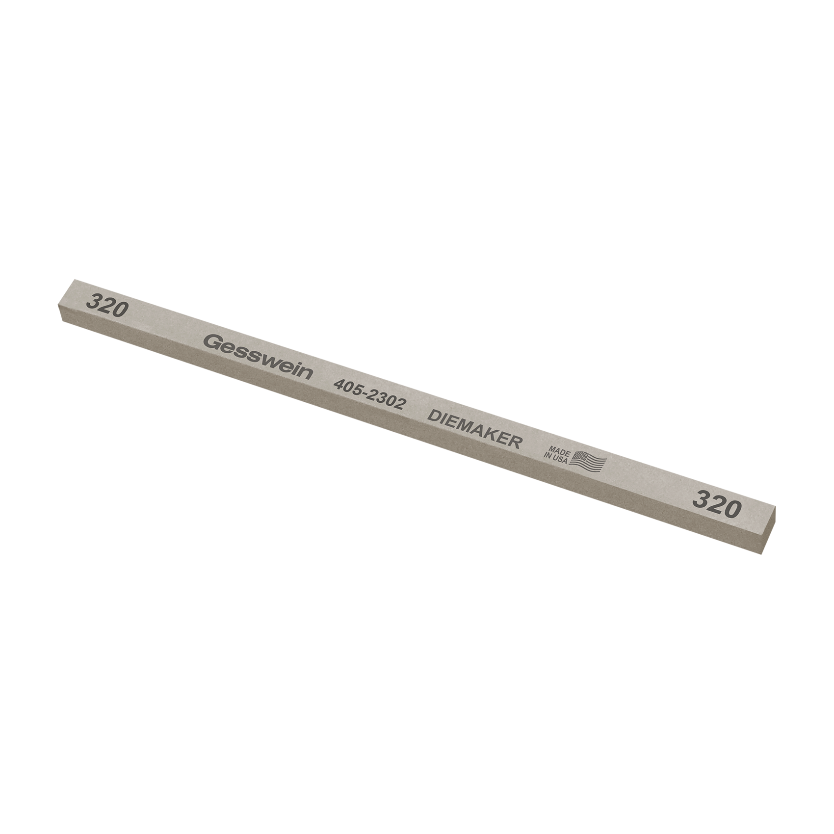 Diemaker stone 6x6x150mm, Grit 320 - Square