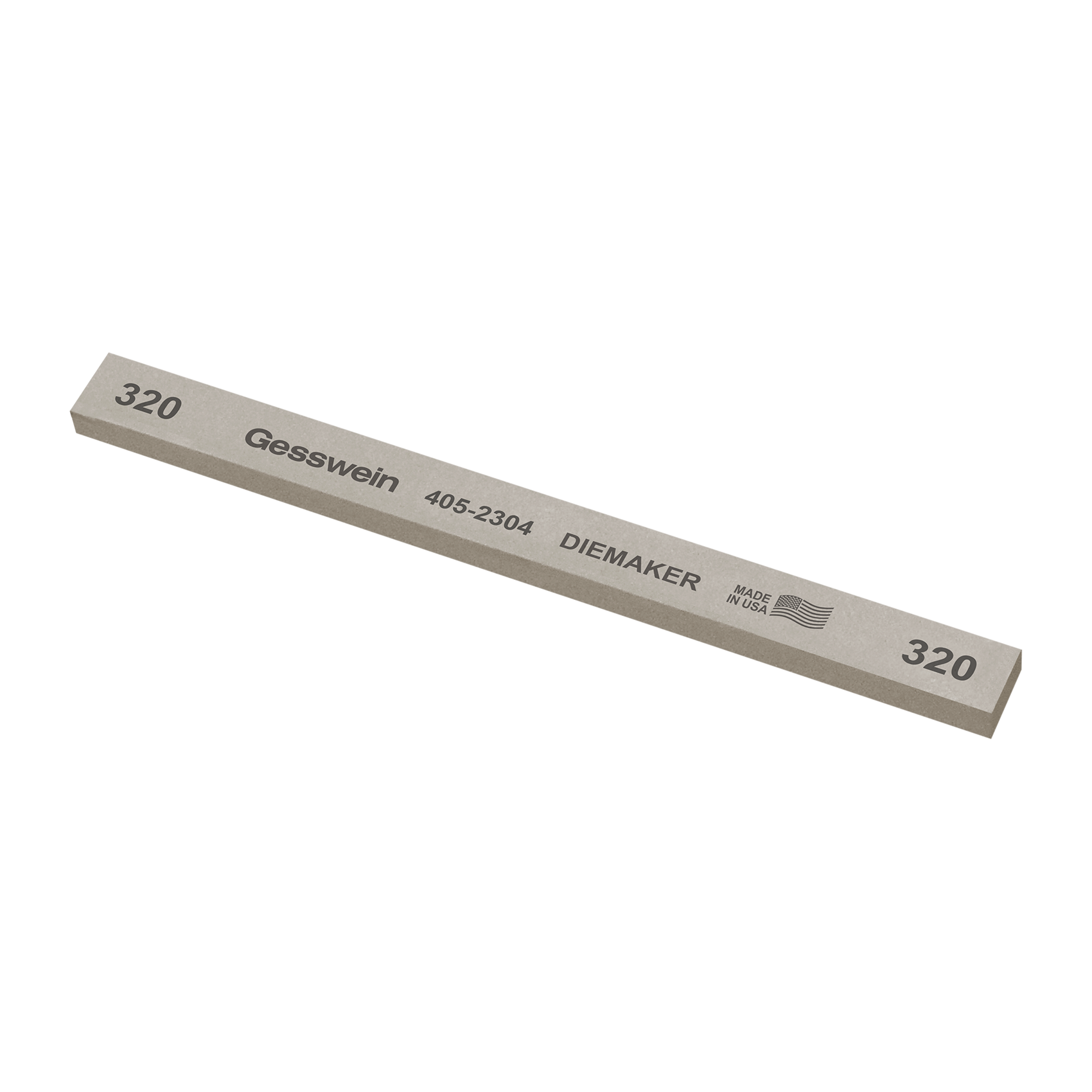 Diemaker stone 13x6x150mm, Grit 320 - Rectangular
