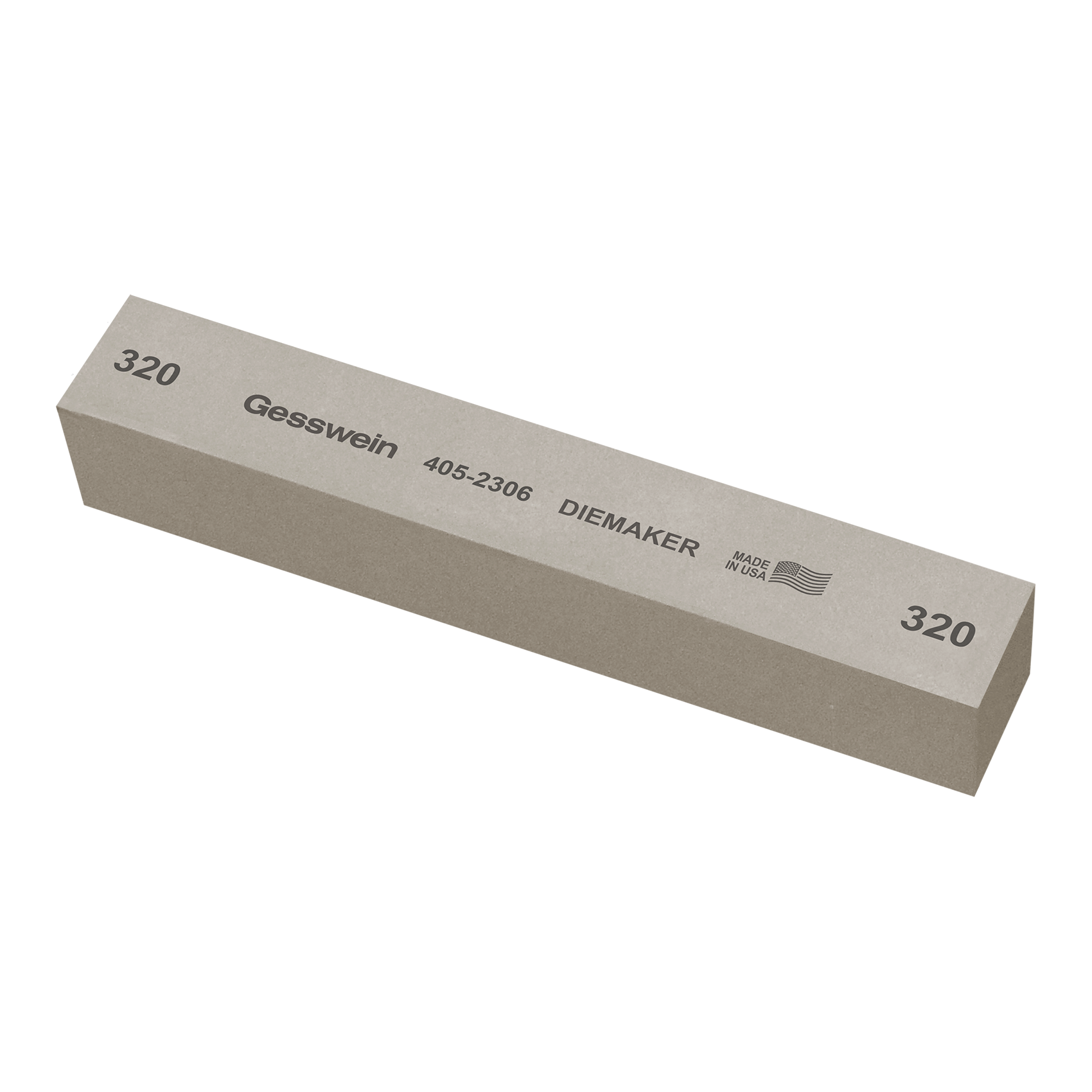 Diemaker stone 25x25x150mm, Grit 320 - Square