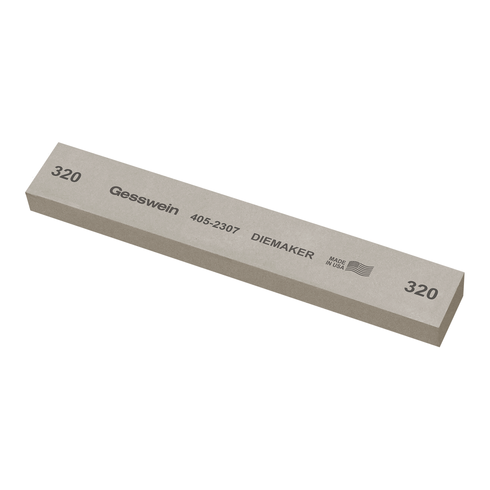 Diemaker stone 25x13x150mm, Grit 320 - Rectangular