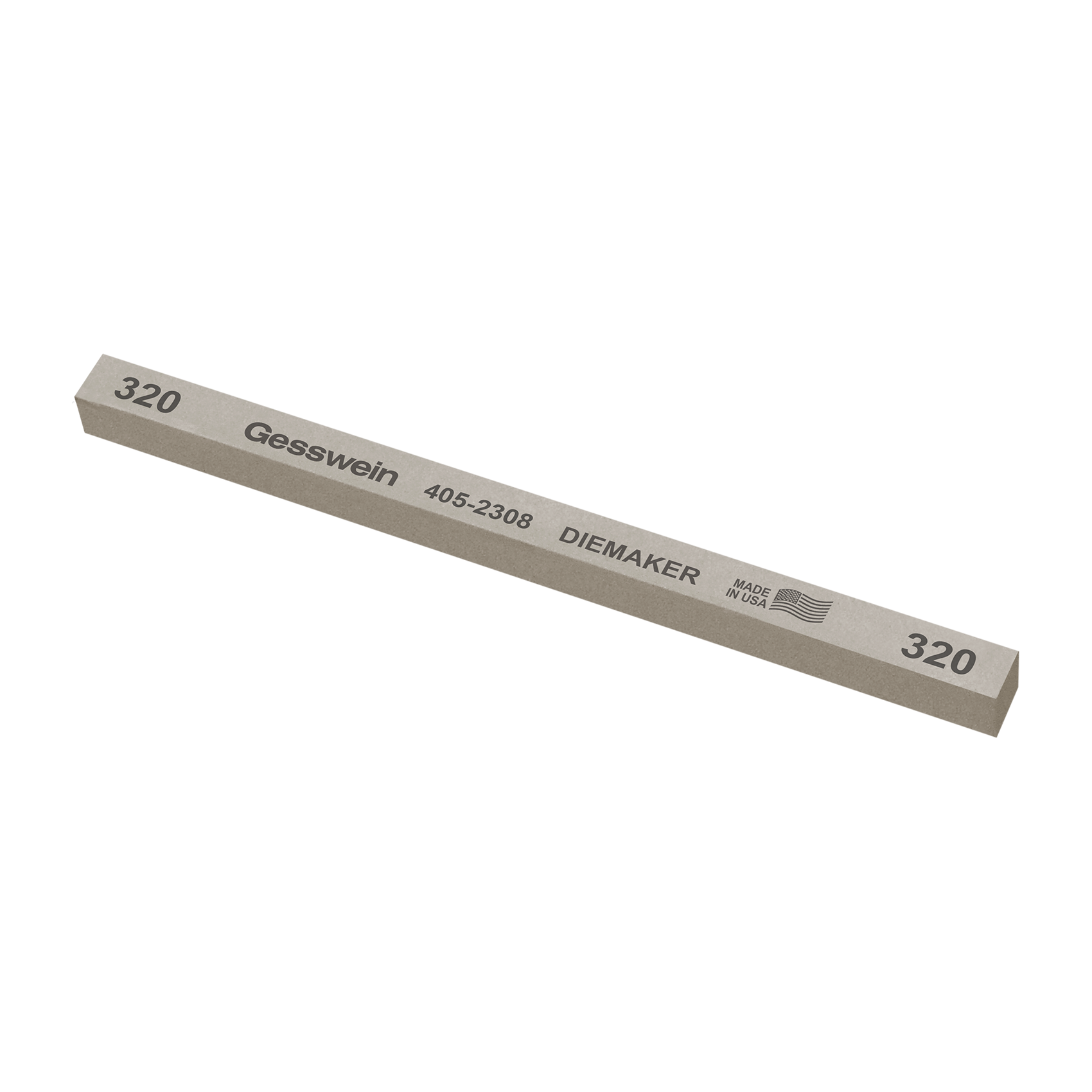 Diemaker stone 10x10x150mm, Grit 320 - Square