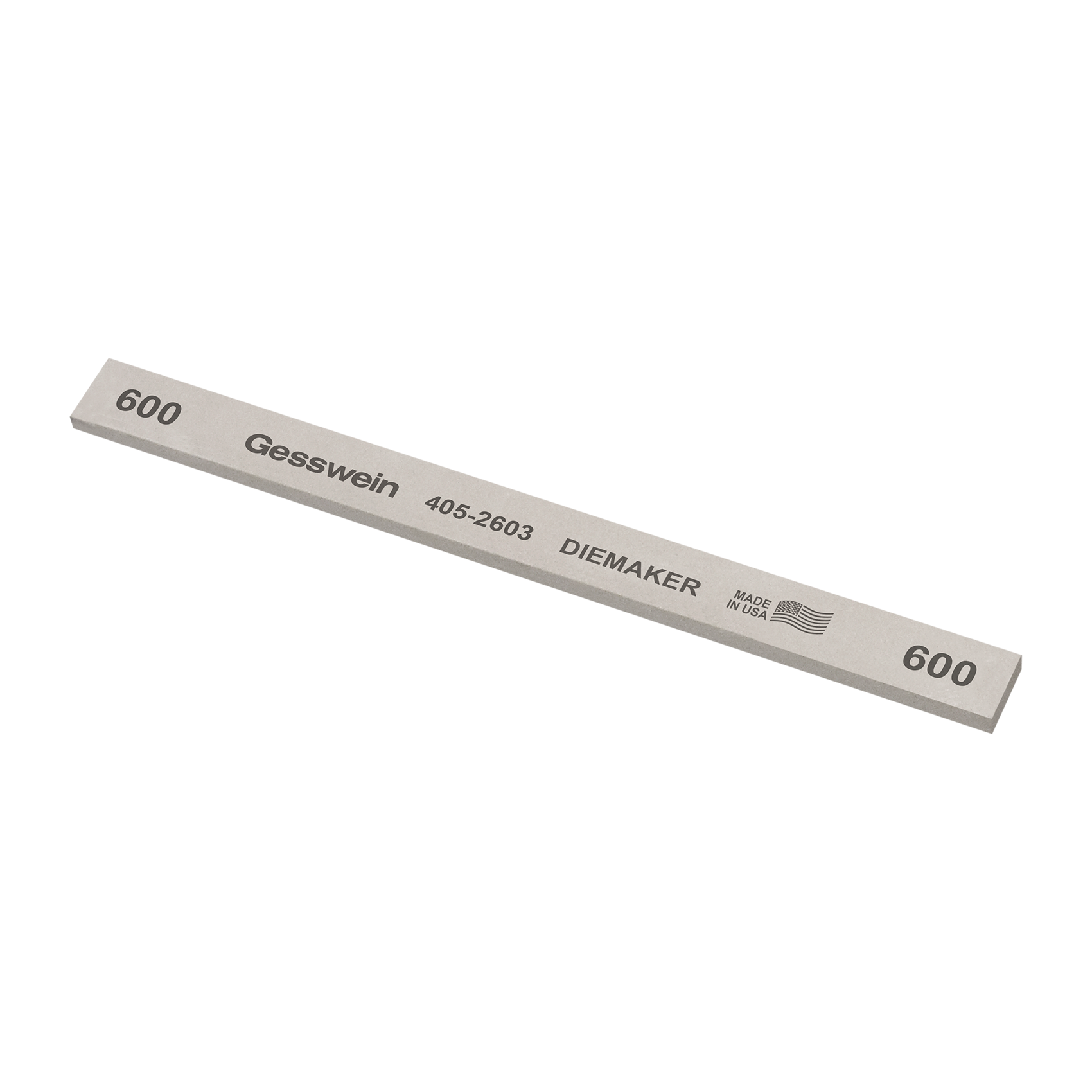 Diemaker stone 13x3x150mm, Grit 600 - Rectangular