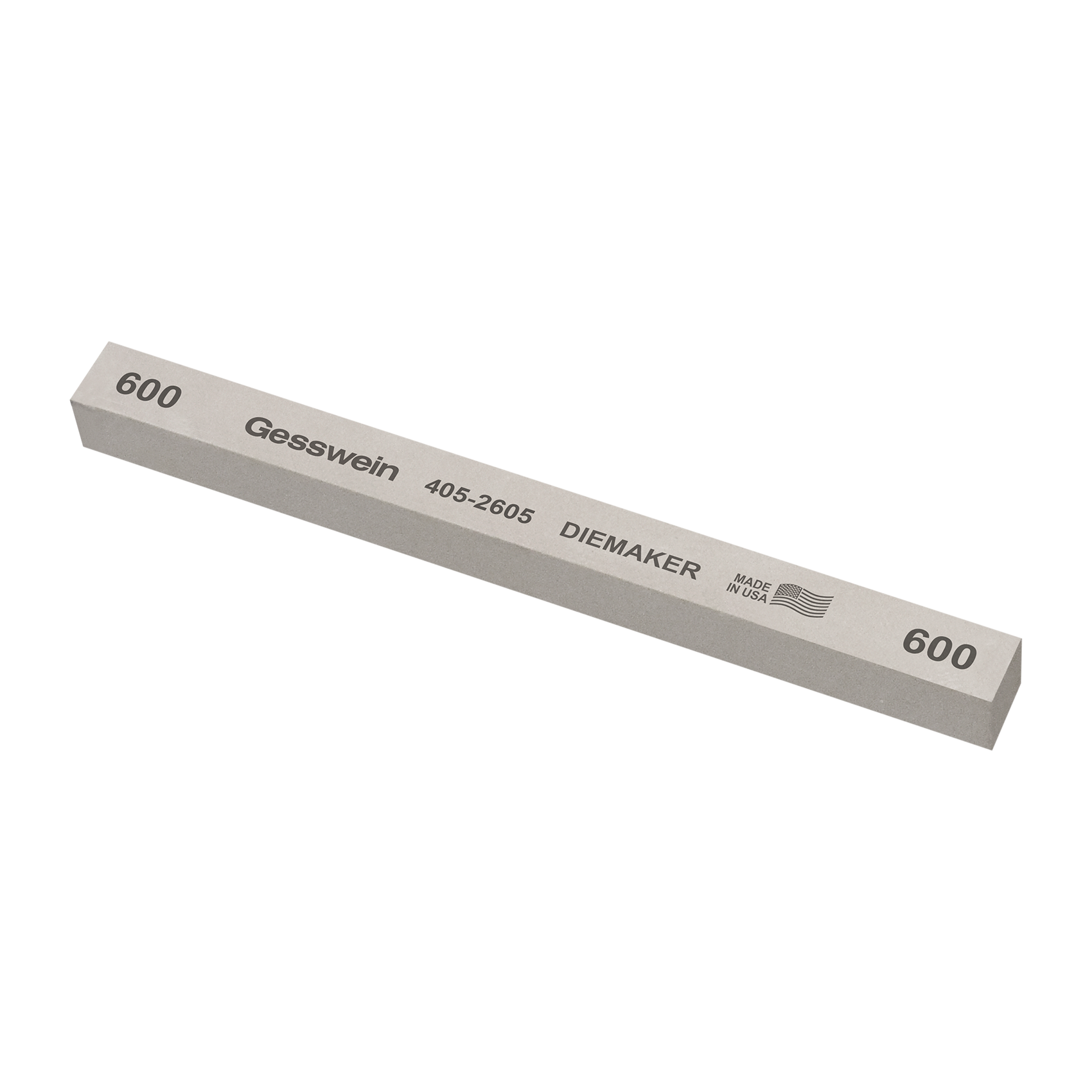 Diemaker stone 13x13x150mm, Grit 600 - Square