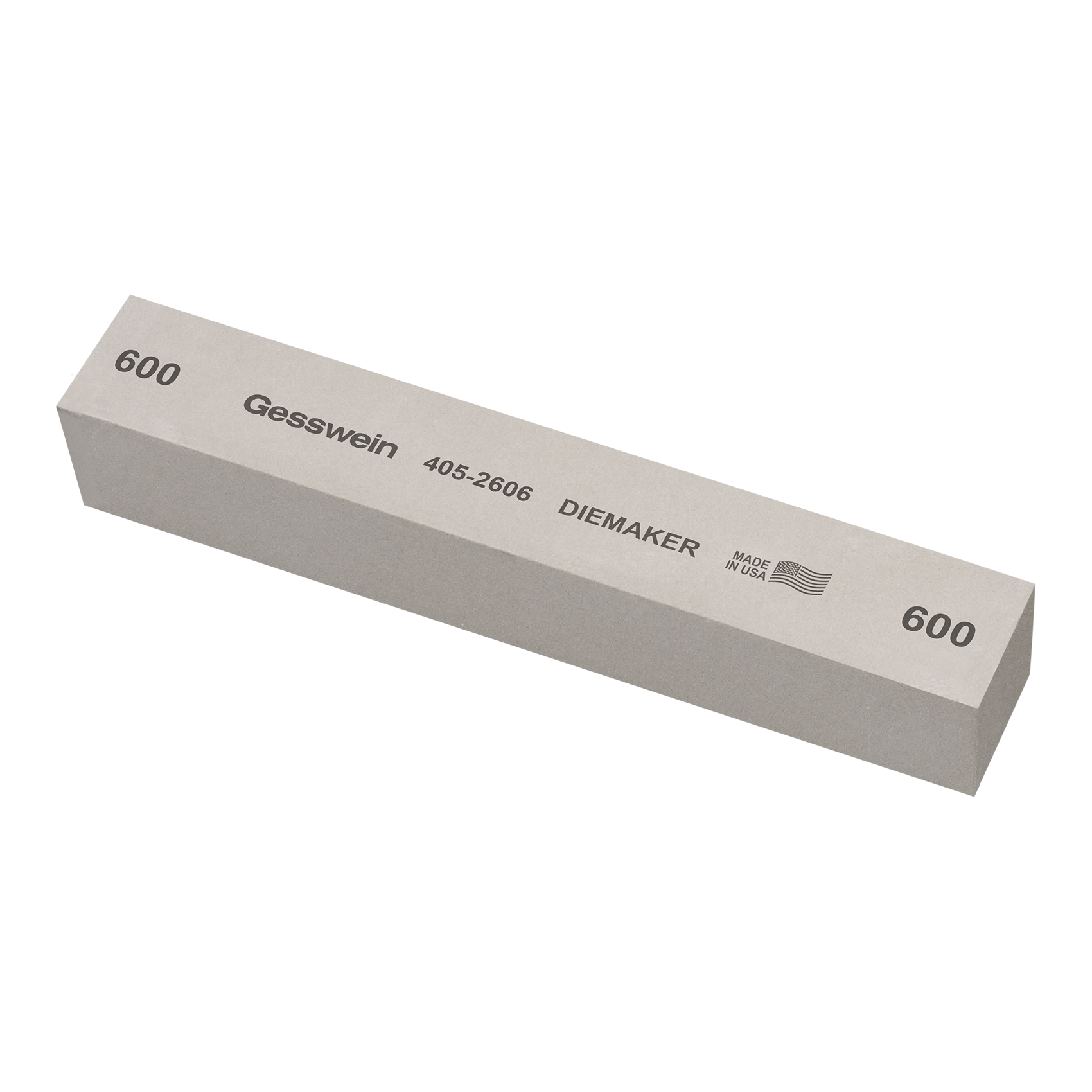 Diemaker stone 25x25x150mm, Grit 600 - Square