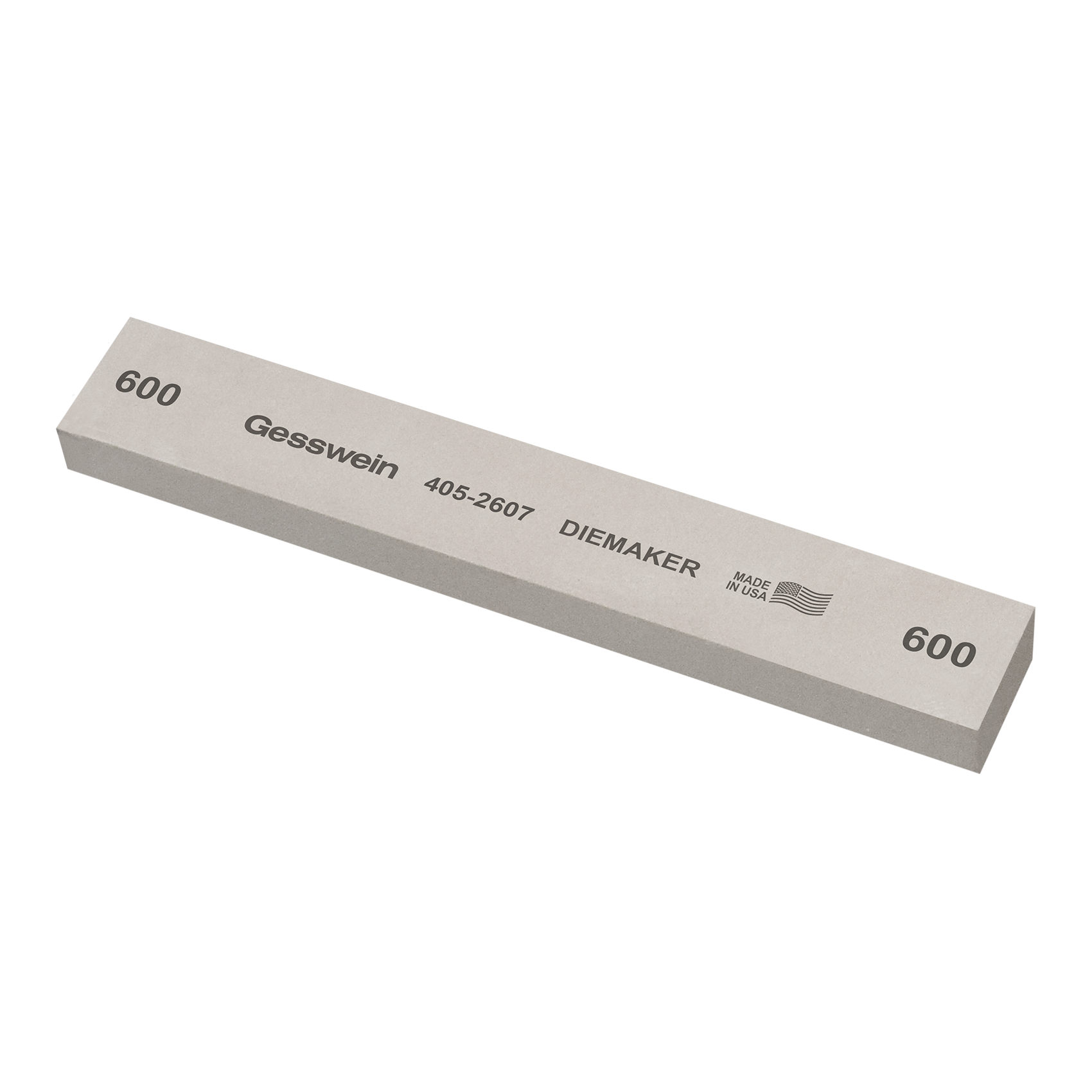Diemaker stone 25x13x150mm, Grit 600 - Rectangular