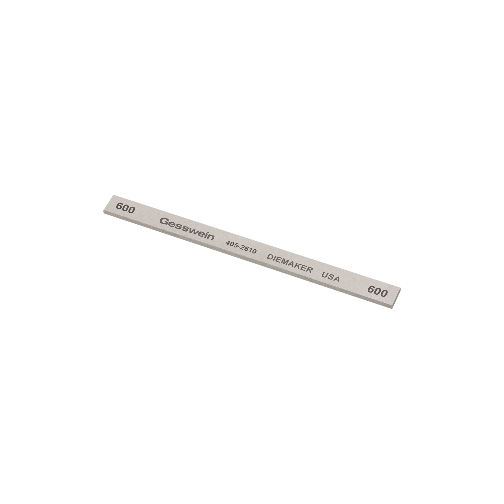 Diemaker stone 6x1,5x100mm, Grit 600 - Rectangular