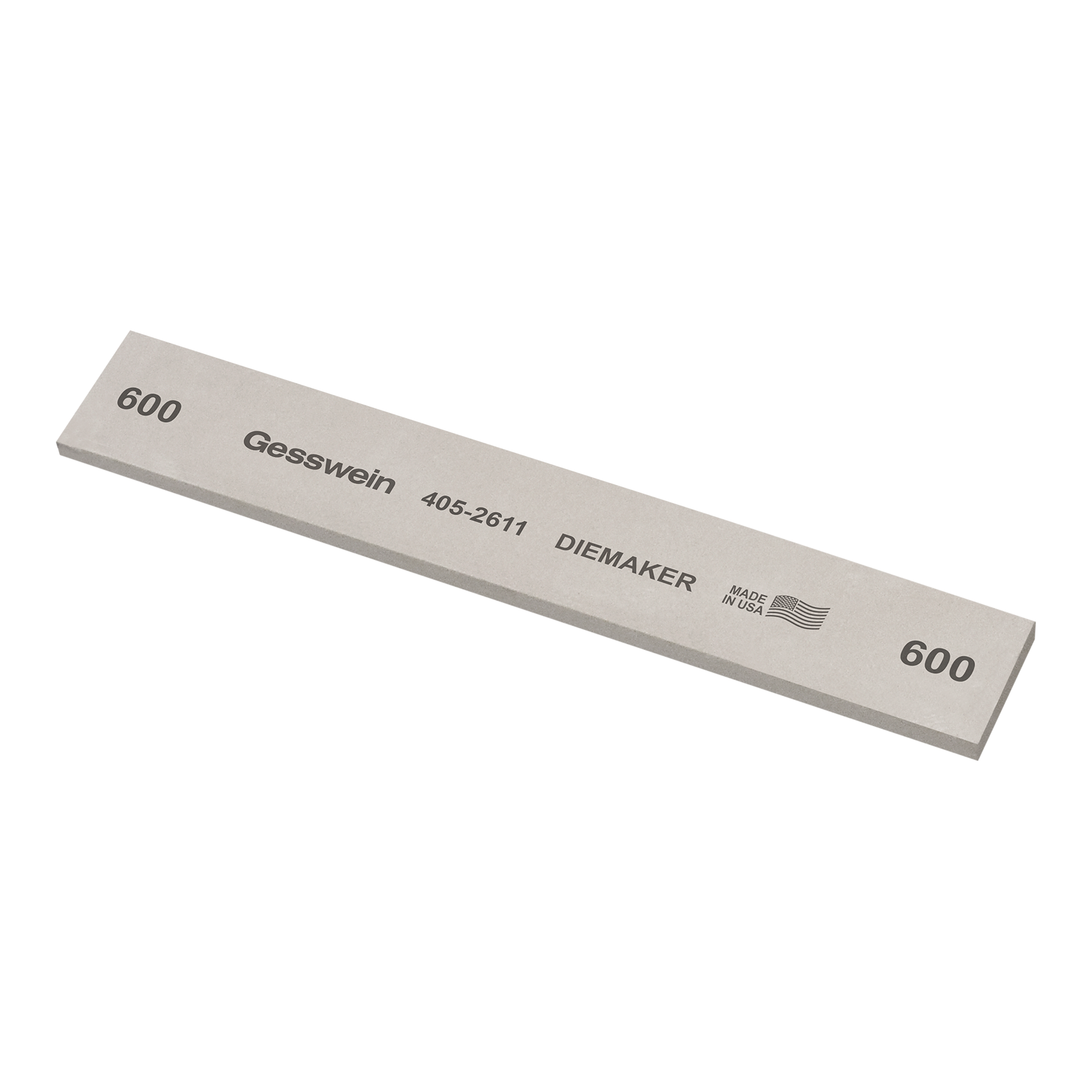 Diemaker stone 23x3x150mm, Grit 600 - Rectangular