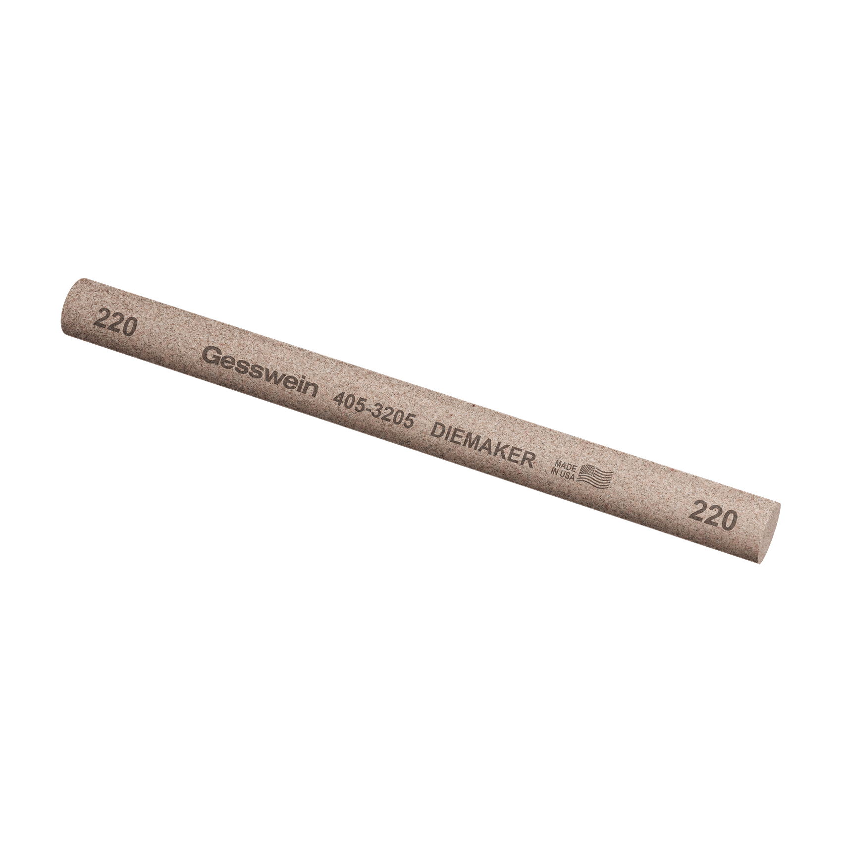 Diemaker stone d. 13x150mm, Grit 220 - Round