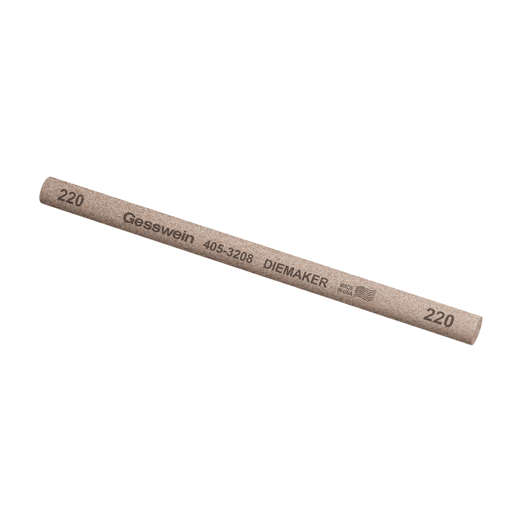 Diemaker stone d. 10x150mm, Grit 220 - Round