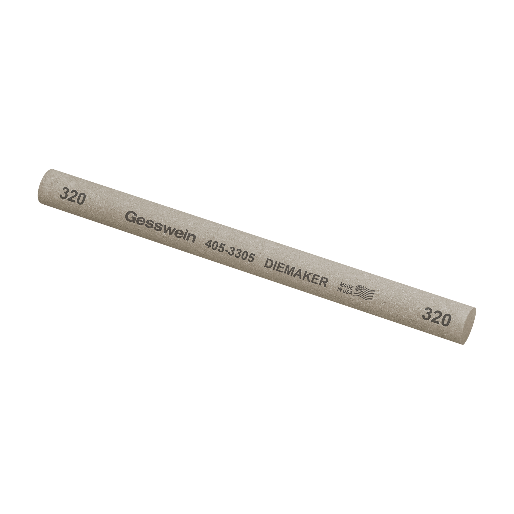 Diemaker stone d. 13x150mm, Grit 320 - Round