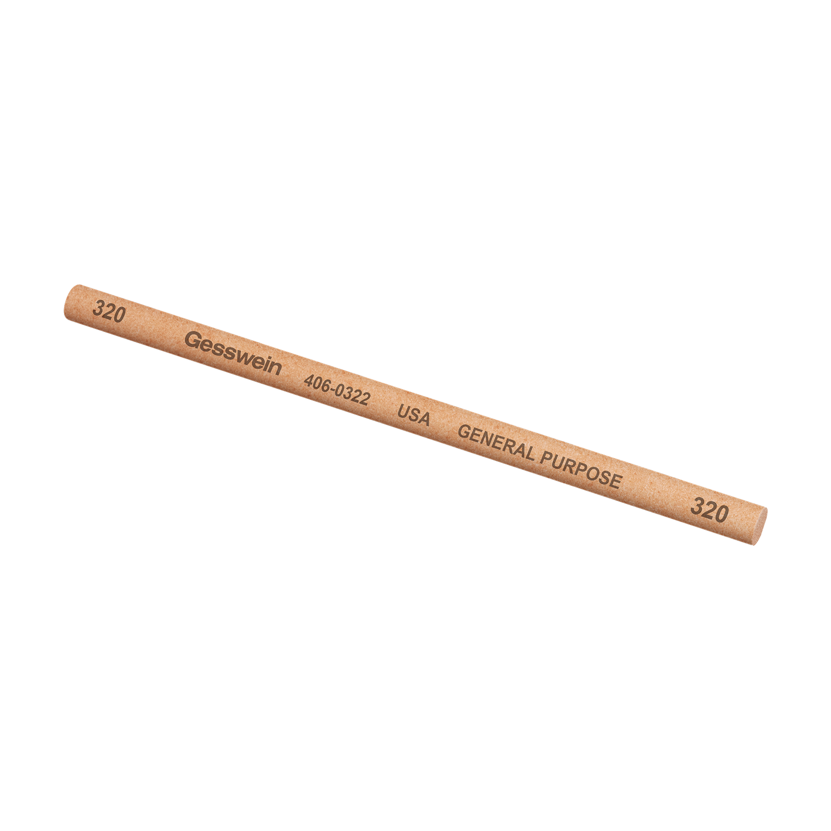 Pietra General Purpose d. 6x150mm, Grana 320 - Tonda