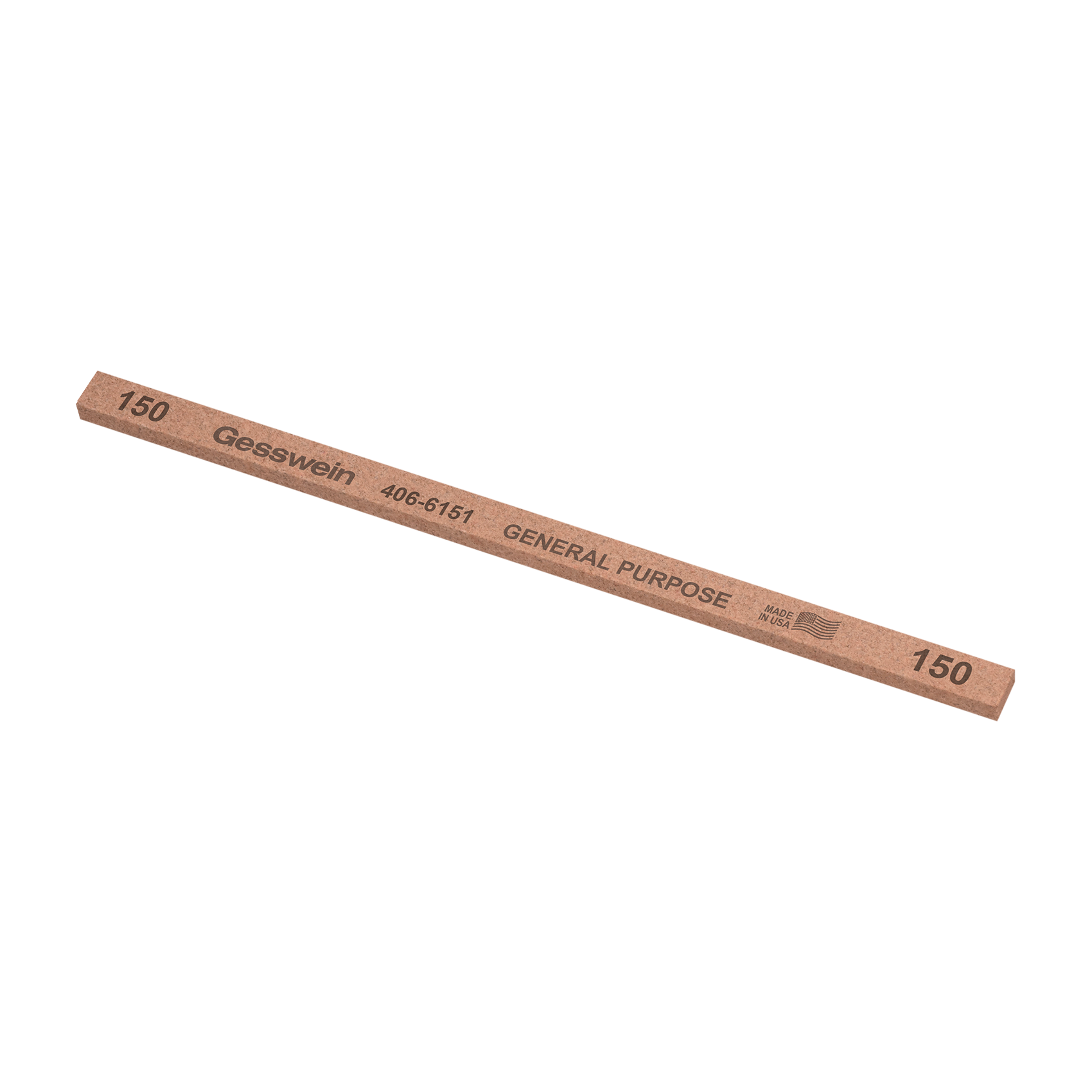 Pietra General Purpose 6x3x150mm, Grana 150 - Rettangolare