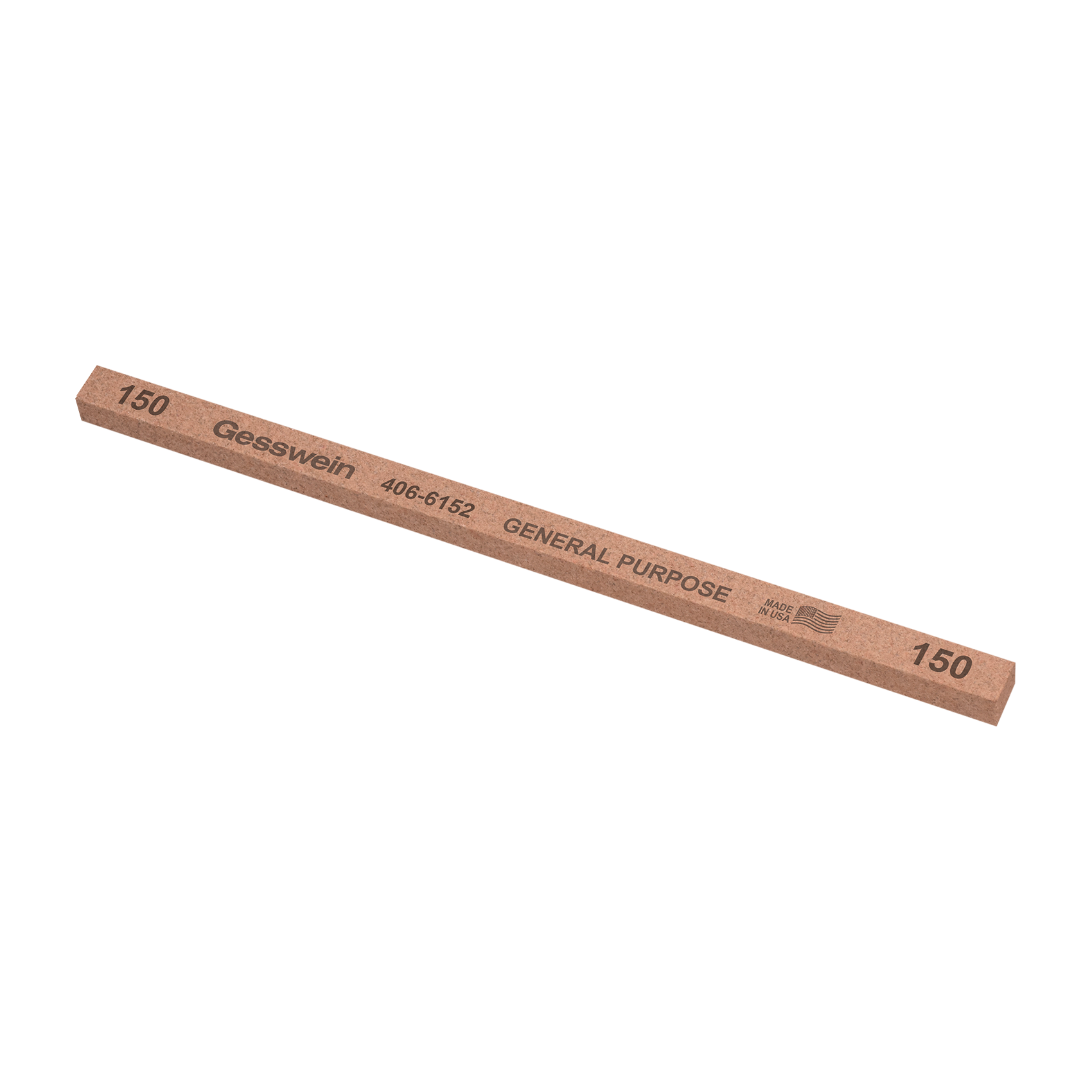 Pietra General Purpose 6x6x150mm, Grana 150 - Quadrata