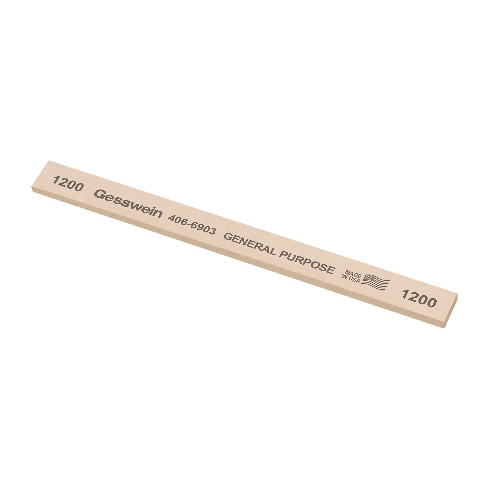 General Purpose stone 13x3x150mm, Grit 1200 - Rectangular