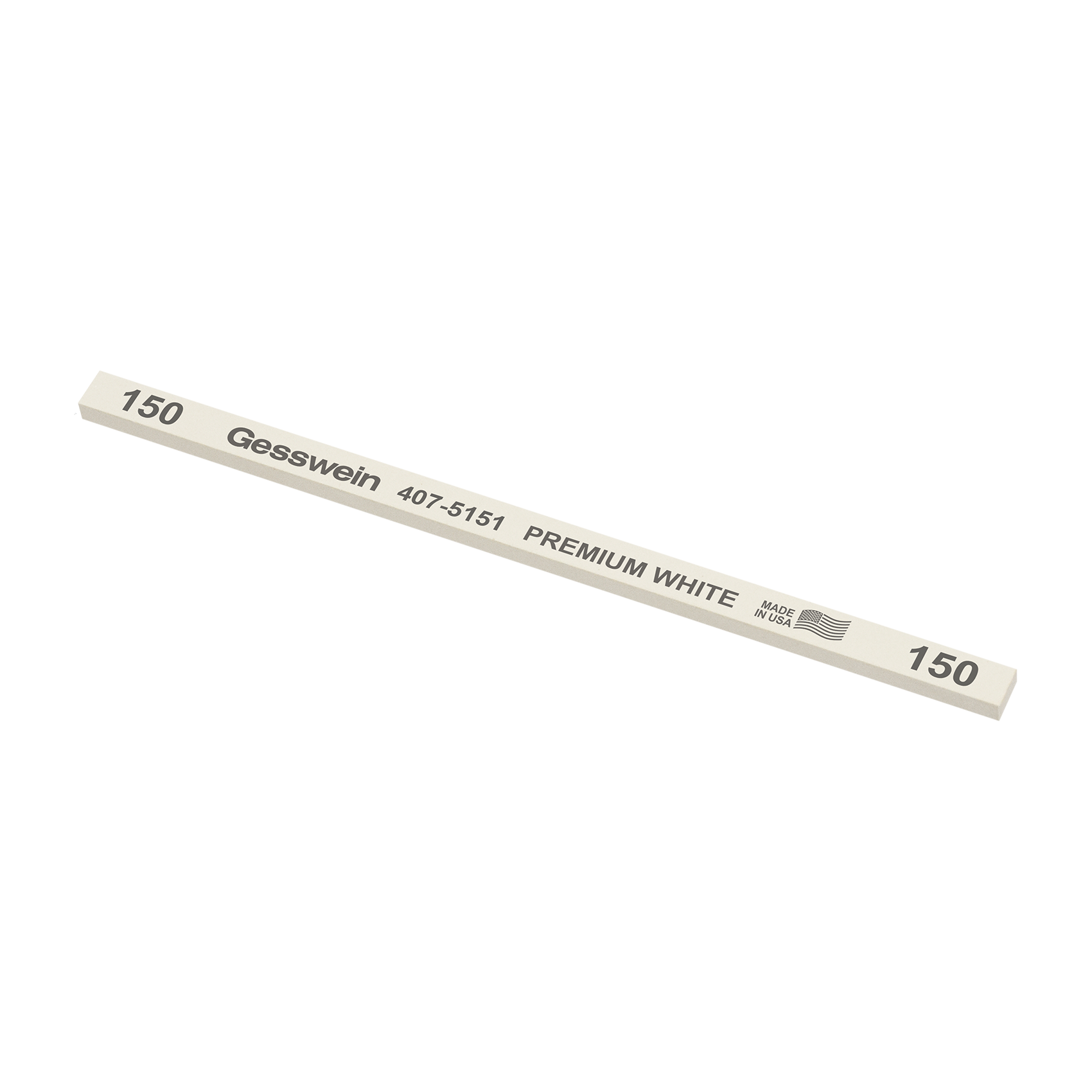 Pietra Premium White 6x3x150mm, Grana 150 - Rettangolare