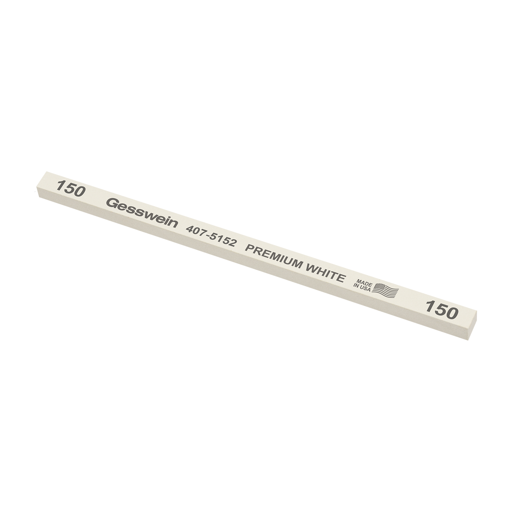 Pietra Premium White 6x6x150mm, Grana 150 - Quadrata