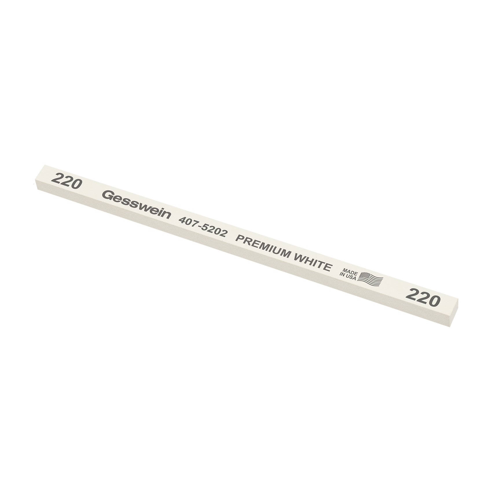 Pietra Premium White 6x6x150mm, Grana 220 - Quadrata