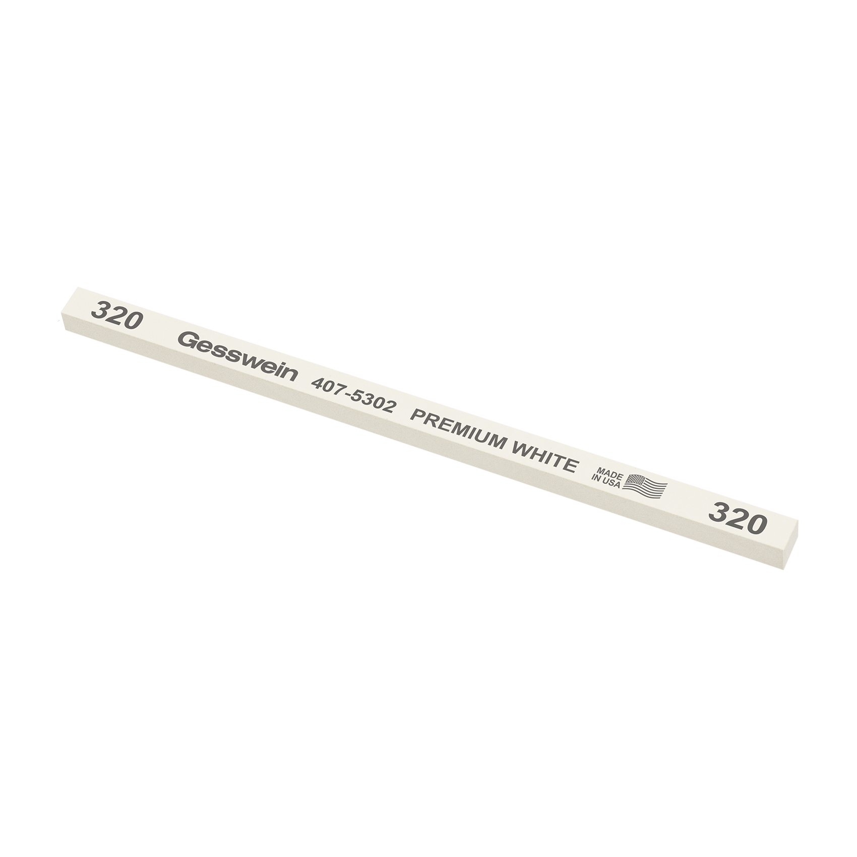 Pietra Premium White 6x6x150mm, Grana 320 - Quadrata