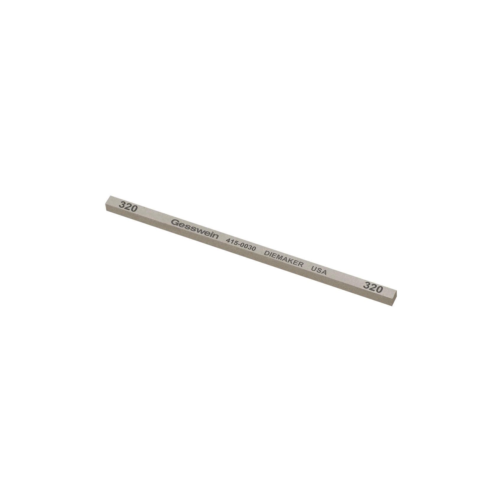 Diemaker stone 4x4x100mm, Grit 320 - Square