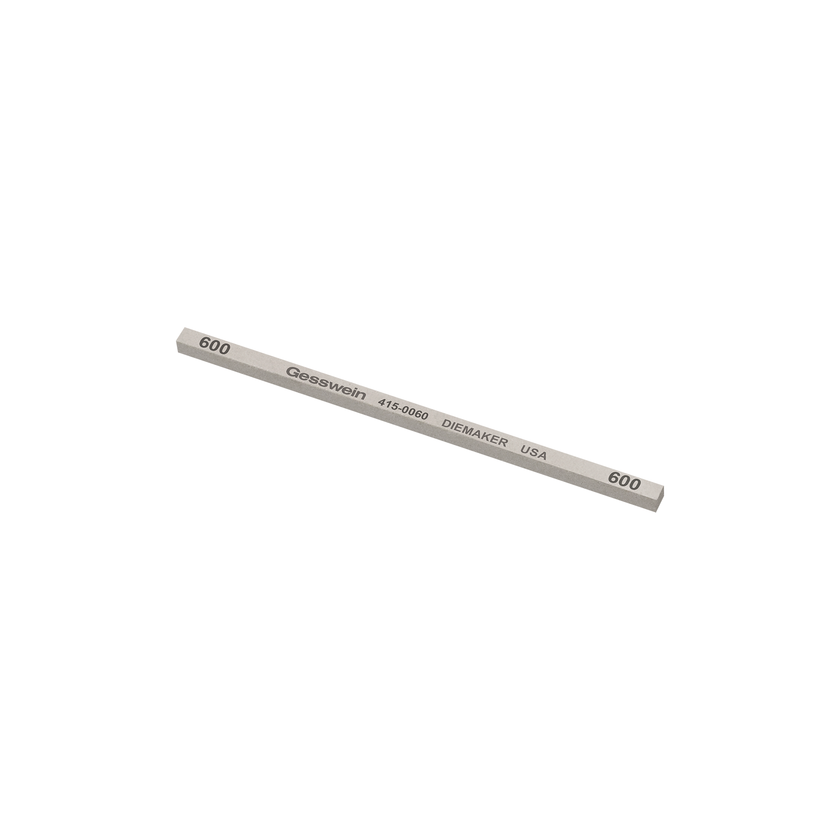 Diemaker stone 4x4x100mm, Grit 600 - Square