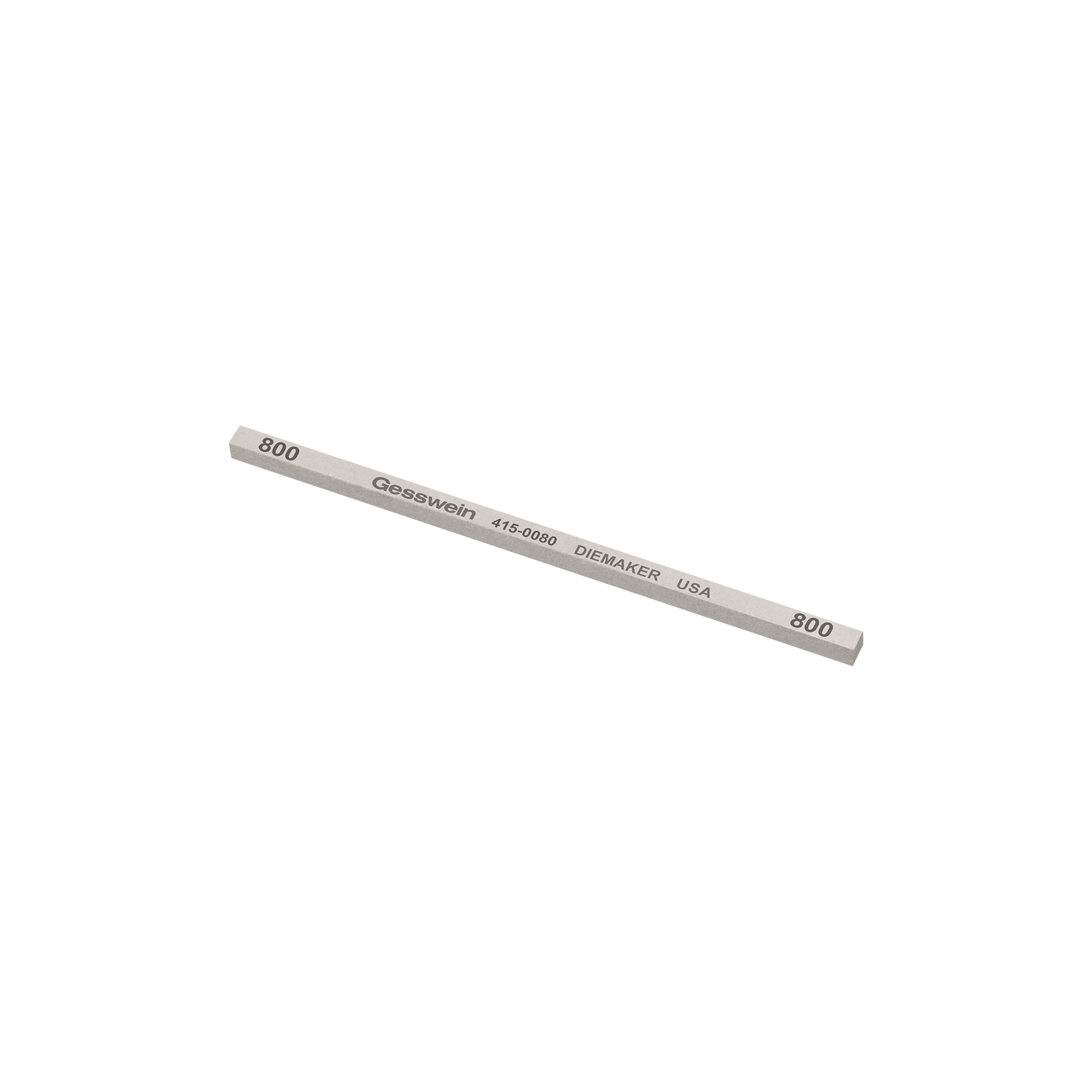 Diemaker stone 4x4x100mm, Grit 800 - Square