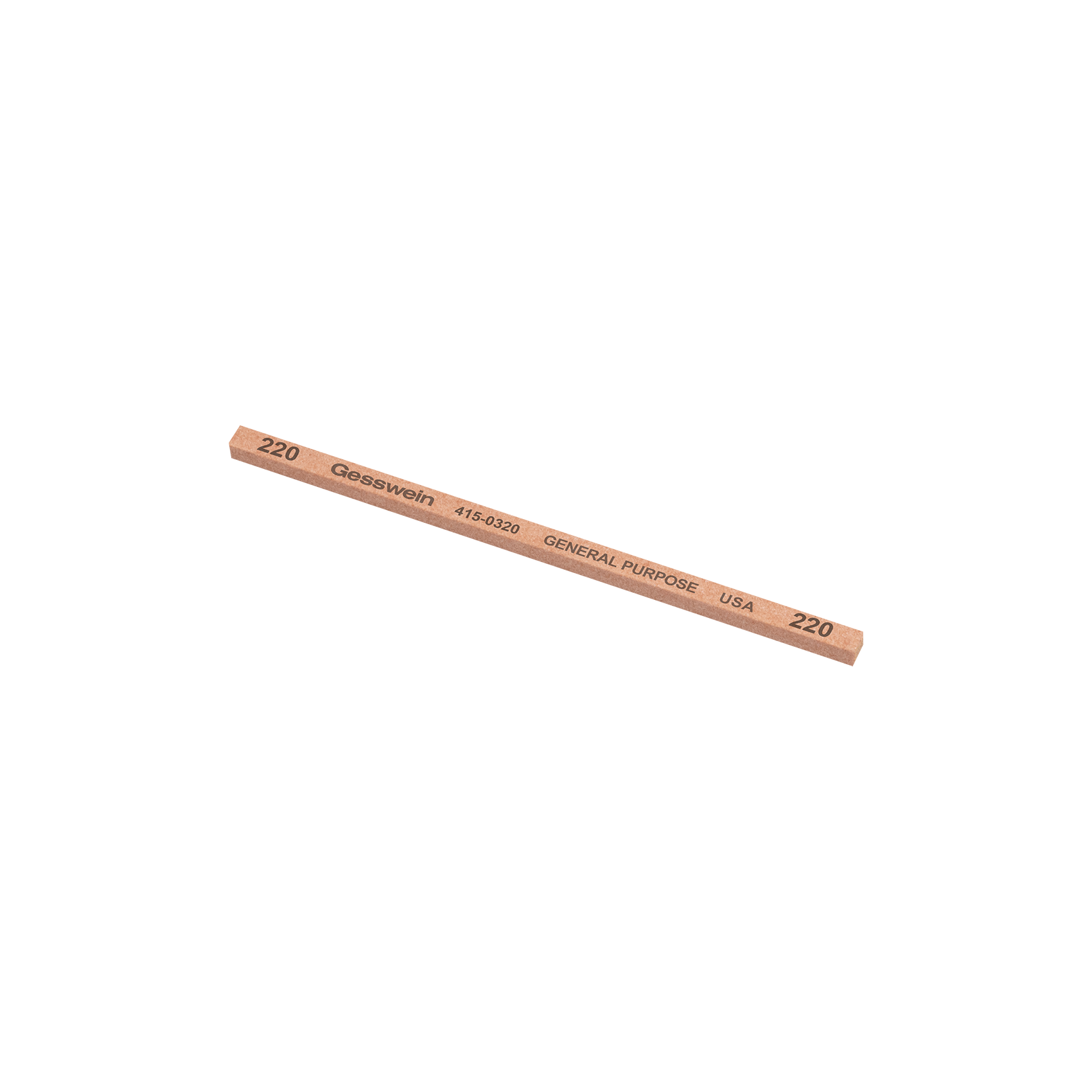 General Purpose stone 4x4x100mm, Grit 220 - Square