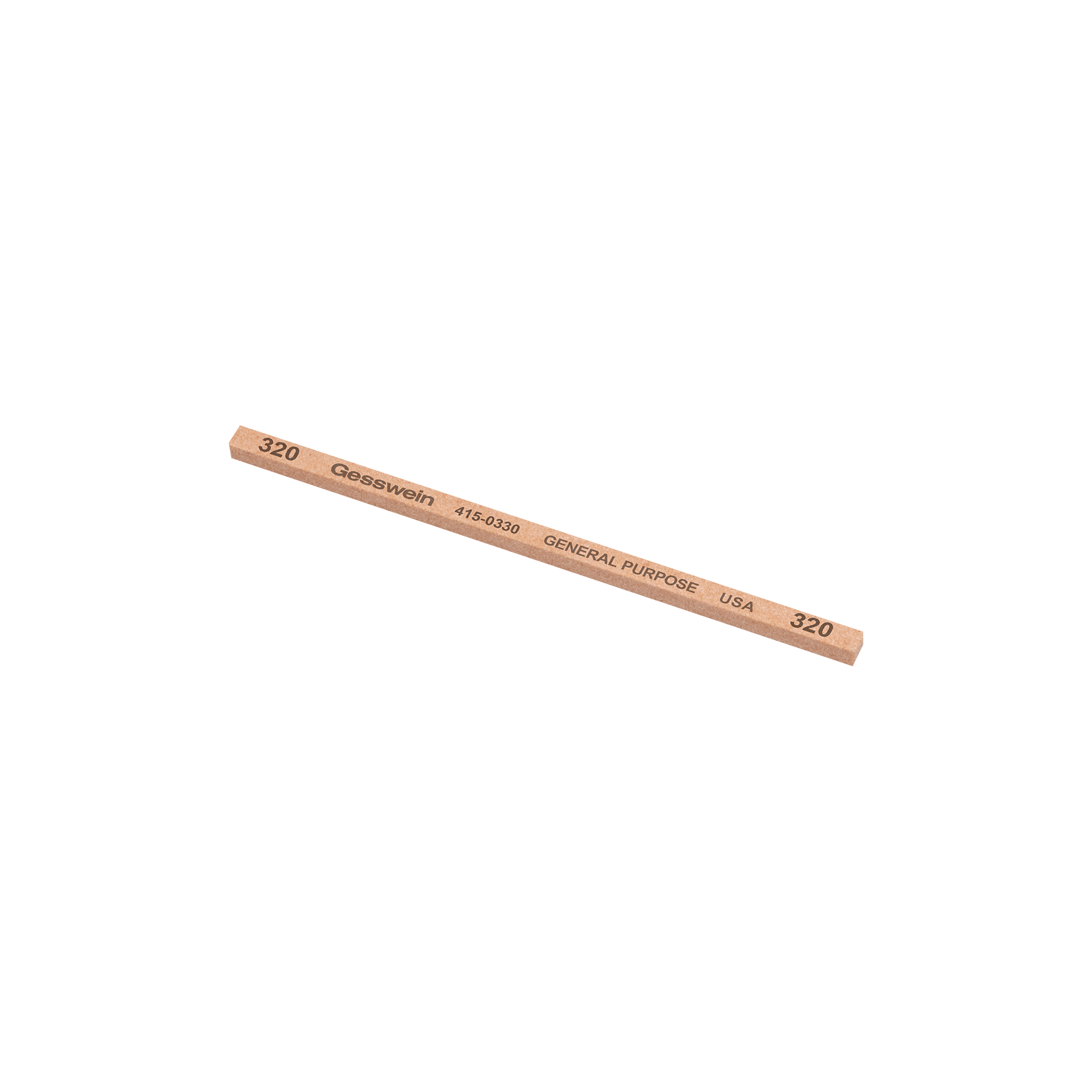 General Purpose stone 4x4x100mm, Grit 320 - Square