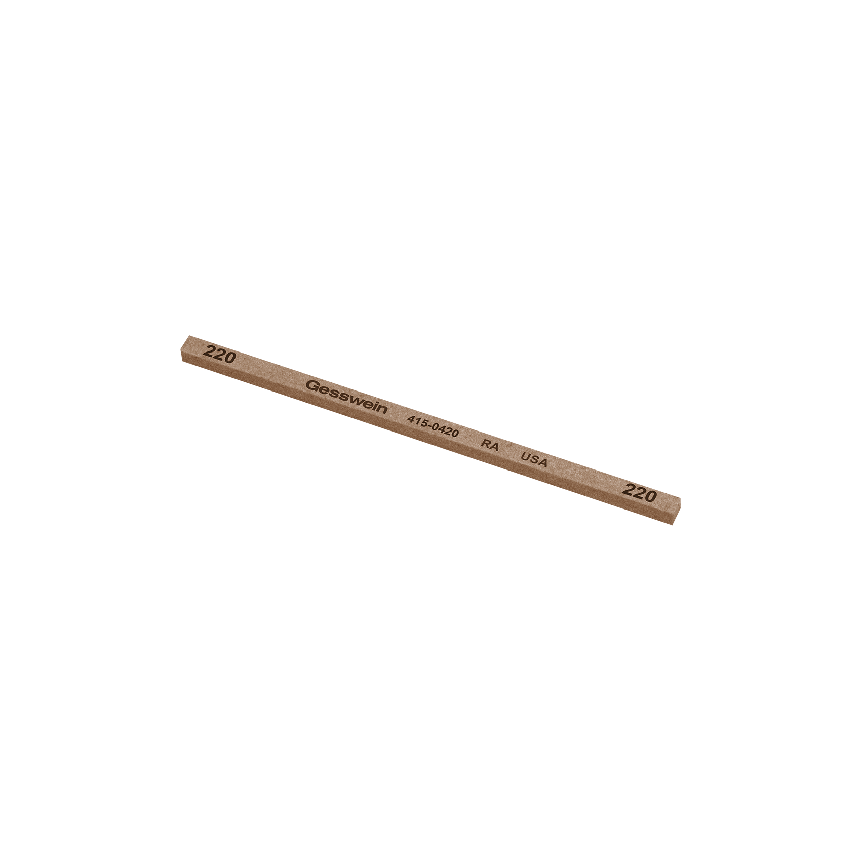 Pietra RA 4x4x100mm, Grana 220 - Quadrata