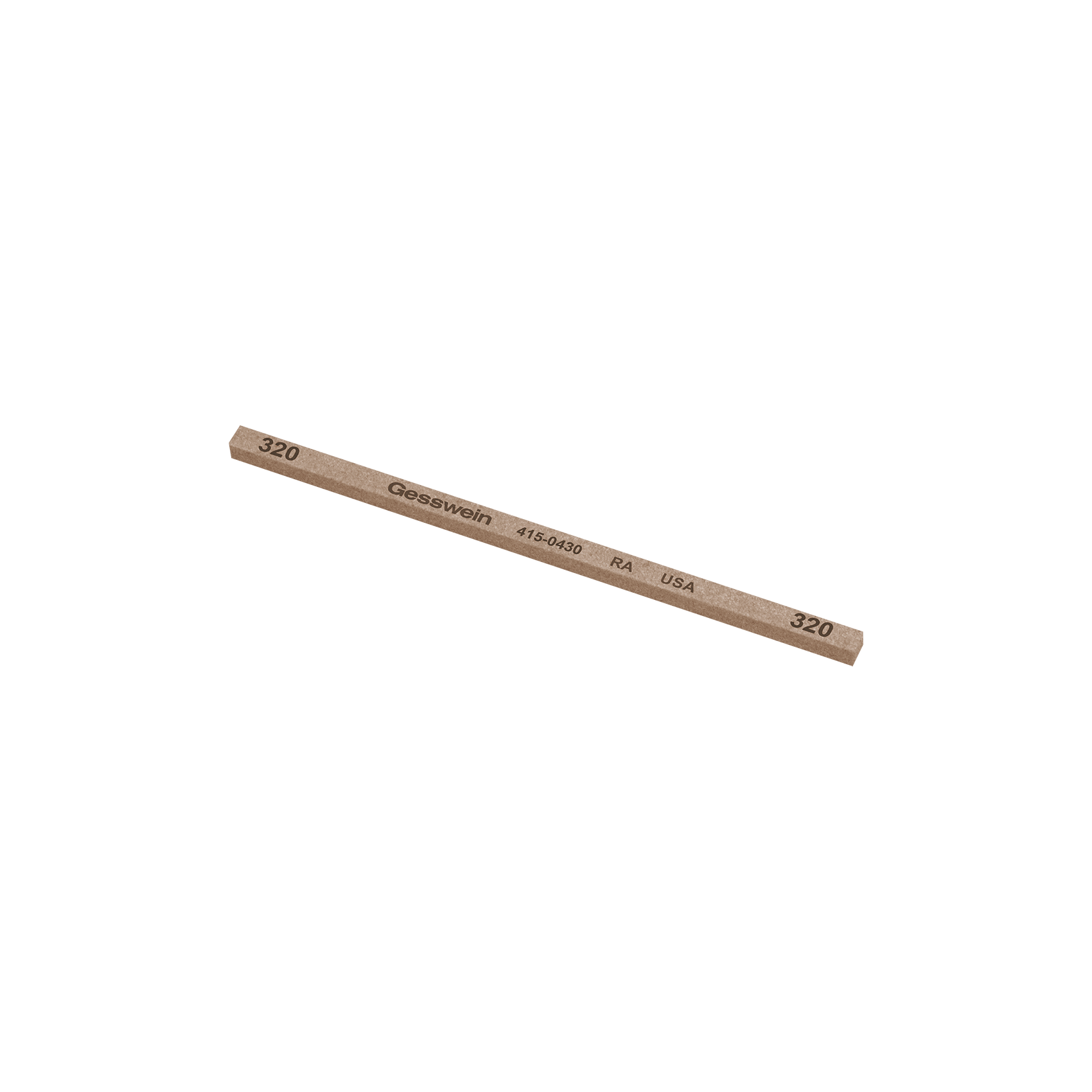 Pietra RA 4x4x100mm, Grana 320 - Quadrata