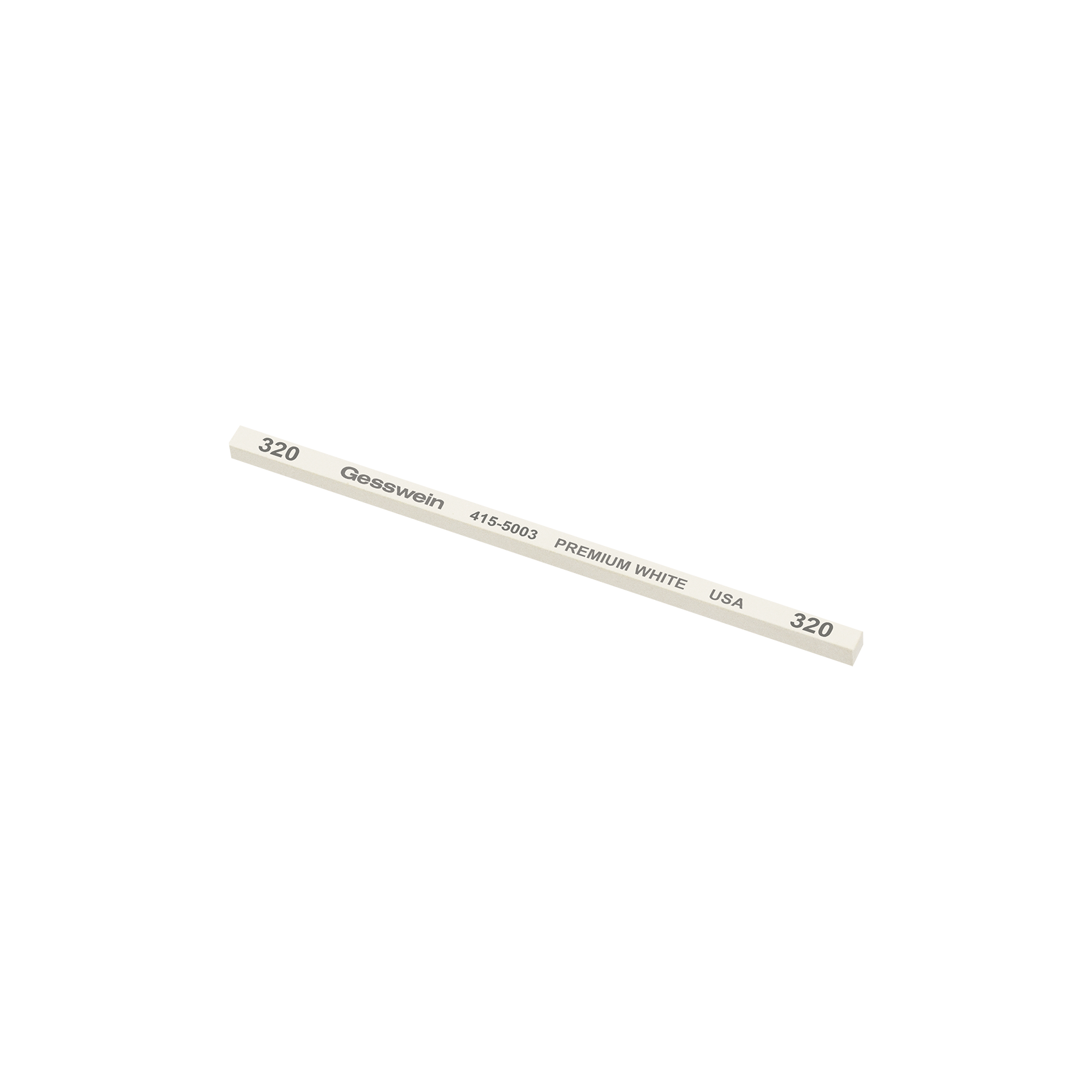 Pietra Premium White 4x4x100mm, Grana 320 - Quadrata
