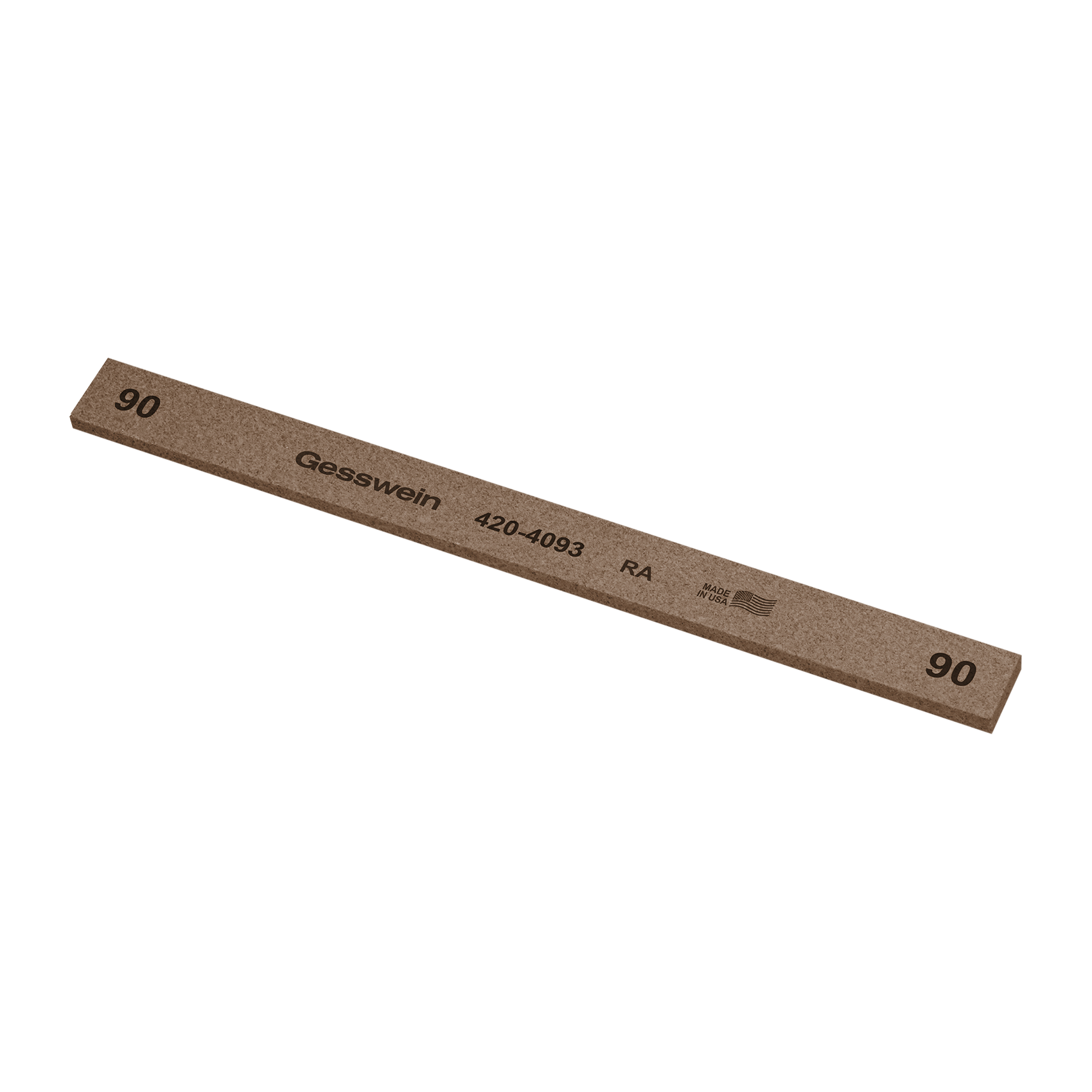 Pietra RA 13x3x150mm, Grana 90 - Rettangolare