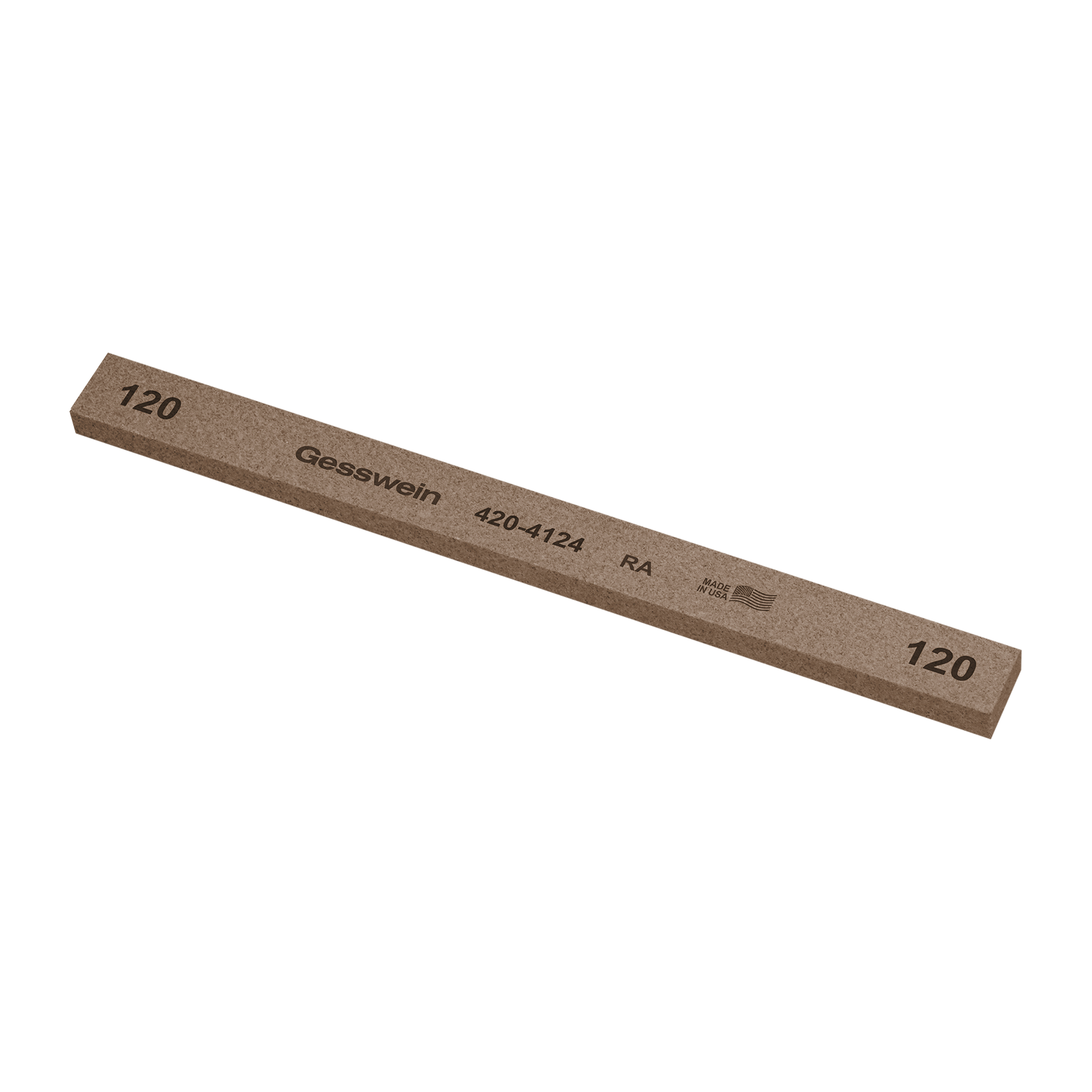 Pietra RA 13x6x150mm, Grana 120 - Rettangolare