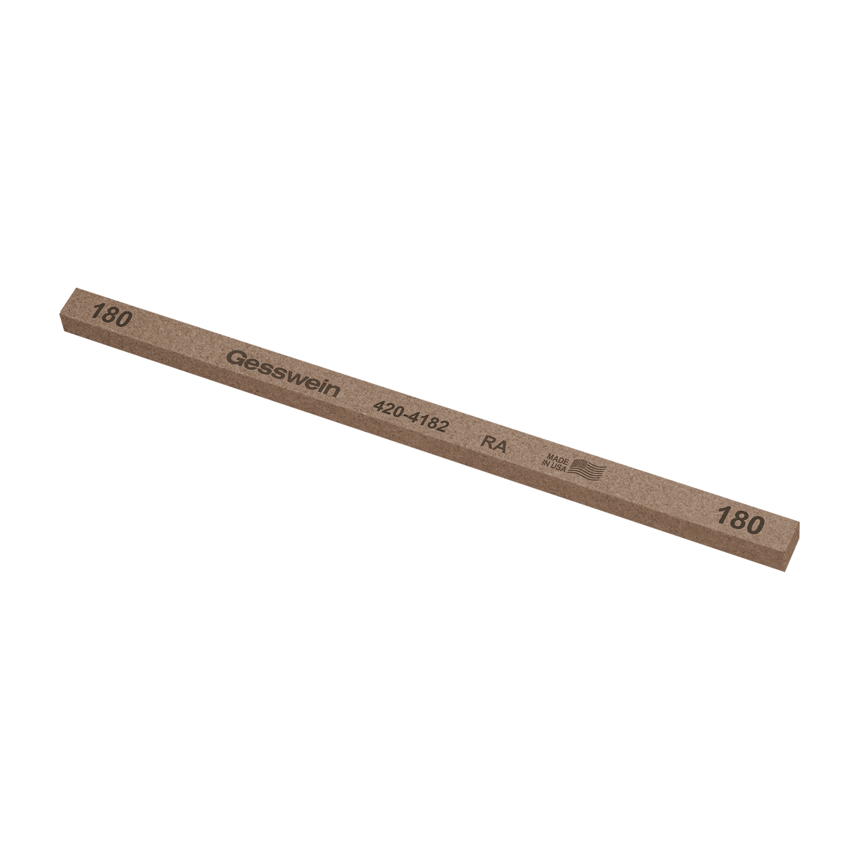 RA stone 6x6x150mm, Grit 180 - Square