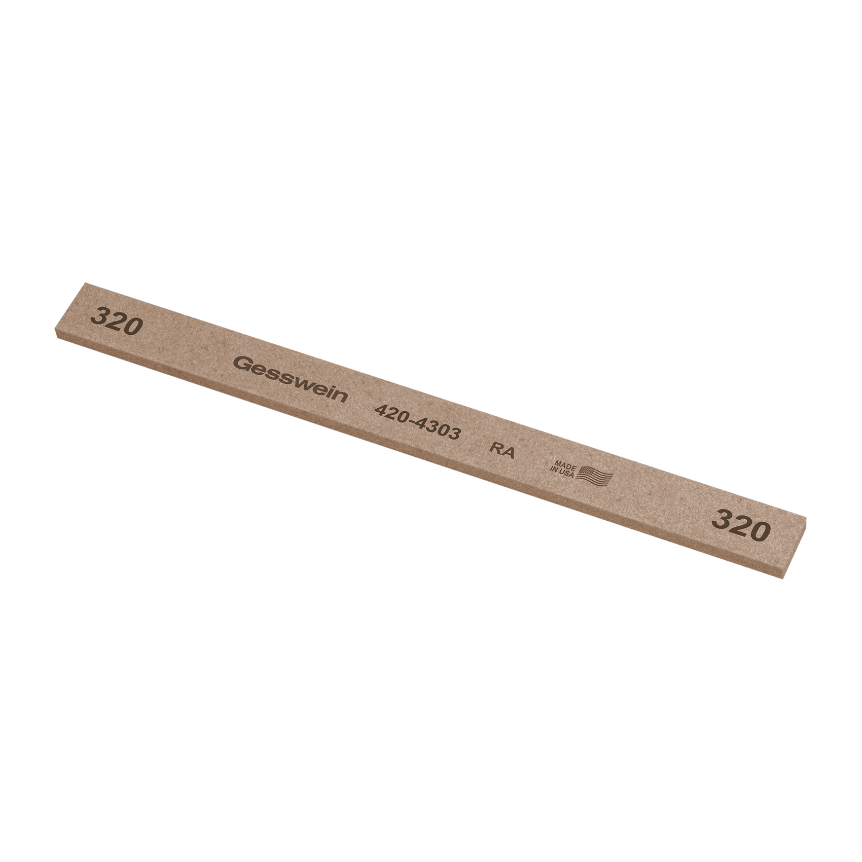 Pietra RA 13x3x150mm, Grana 320 - Rettangolare