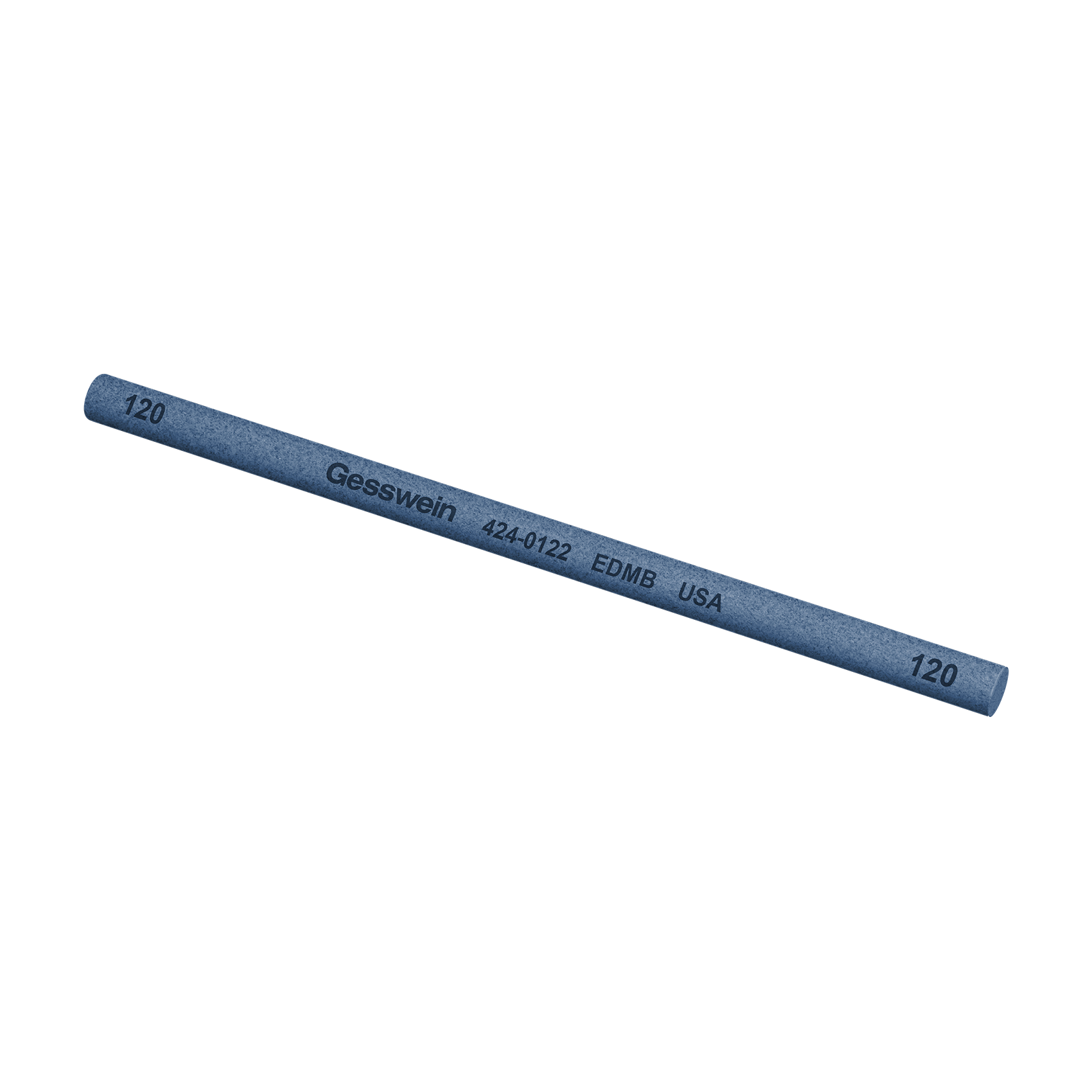 Pietra EDM Blu d. 6x150mm, Grana 120 - Tonda