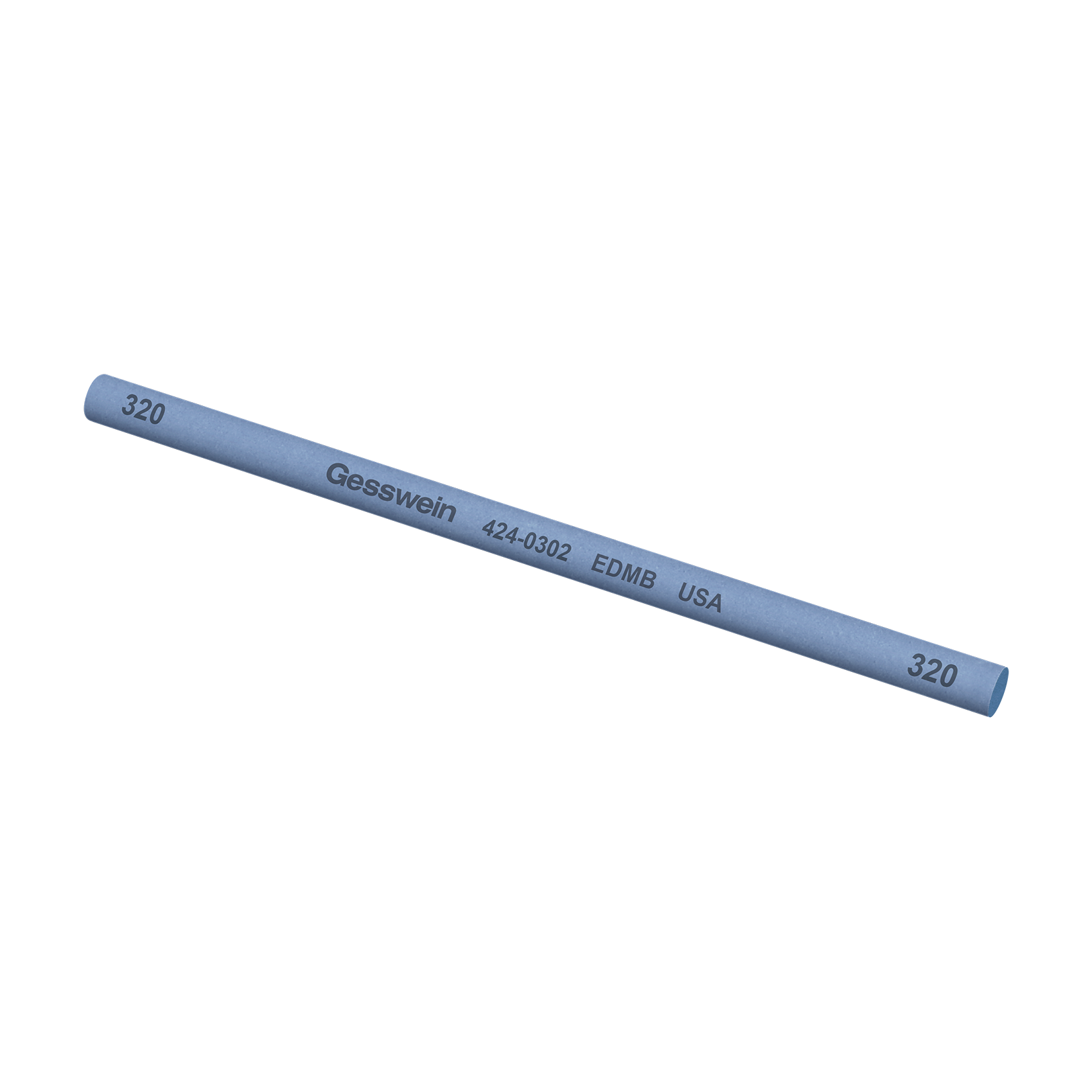 Pietra EDM Blu d. 6x150mm, Grana 320 - Tonda
