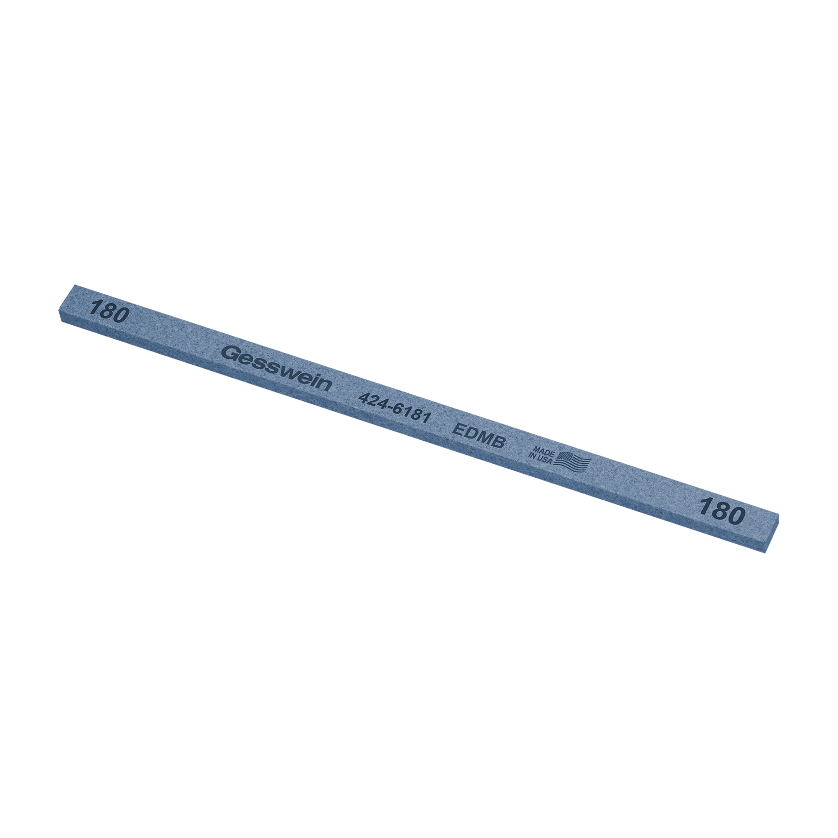 EDM Blue stone 6x3x150mm, Grit 180 - Rectangular